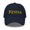 Krishna embroidery cap